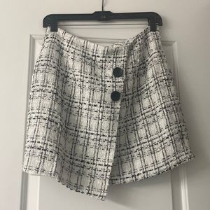 SHEIN White and Black large shirt